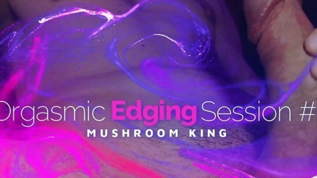 Orgasmic Edging Session #21 - Working my hard mushroom cock for an amazing cumshot